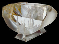 Prementura glass sculpture by Michael Bokrosh, image 1
