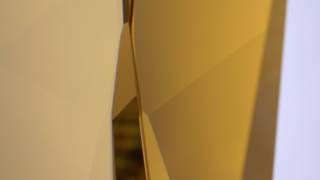 Mergingold glass art sculpture by Michael Bokrosh Image 5