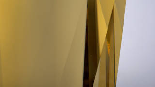 Mergingold glass art sculpture by Michael Bokrosh Image 6